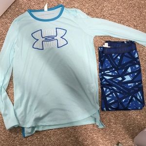Underarmour outfit. Youth L